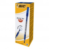 BIC Round Stic Exact Długopis niebieski 1 szt, Długopisy, Artykuły do pisania i korygowania