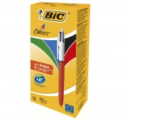 BIC 4 Colours Original Fine Długopis mix AST 1 szt, Długopisy, Artykuły do pisania i korygowania
