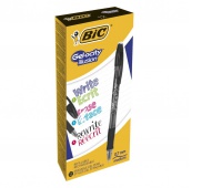 BIC Gel-ocity Illusion Długopis wymazywalny czarny 1 szt, Żelopisy, Artykuły do pisania i korygowania