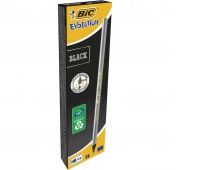 BIC Evolution Black Ołówek bez gumki Pudełko 12 szt, Ołówki, Artykuły do pisania i korygowania