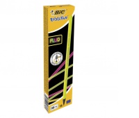 BIC Evolution Fluo 650 HB Ołówek bez gumki Pudełko 12 szt, Ołówki, Artykuły do pisania i korygowania