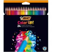 BIC Color Up Kredki ołówkowe 24 kolory, Plastyka, Artykuły szkolne