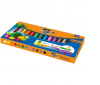 BIC Kids Plasticine Plastelina 12 kolor&oacute;w, Produkty kreatywne, Artykuły szkolne