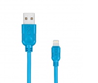 Kabel kompatybilny z lightning EXC Whippy, 0,9m, niebieski, Złącza i adaptery, Akcesoria komputerowe