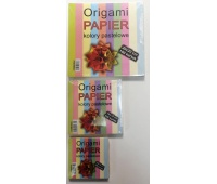 Origami papier 20x20cm. pastele, Produkty kreatywne, Artykuły dekoracyjne