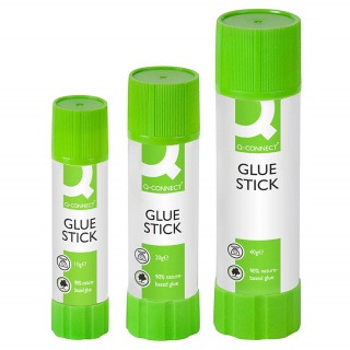 Klej w sztyfcie Q-CONNECT, 20g, Kleje, Drobne akcesoria biurowe