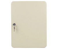 Szafka na klucze Q-CONNECT, na 80 kluczy, 370x280x60mm, szara, Szafki na klucze, Wyposażenie biura