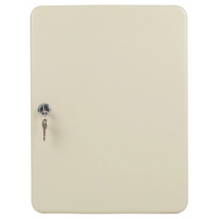 Szafka na klucze Q-CONNECT, na 80 kluczy, 370x280x60mm, szara, Szafki na klucze, Wyposażenie biura