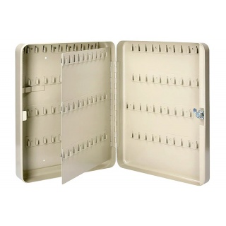 Szafka na klucze Q-CONNECT, na 140 kluczy, 280x370x80mm, szara, Szafki na klucze, Wyposażenie biura