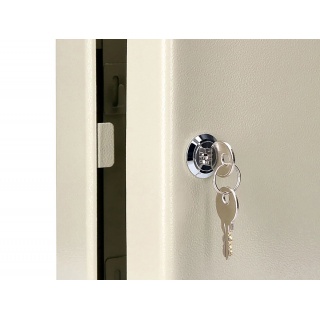 Szafka na klucze Q-CONNECT, na 140 kluczy, 280x370x80mm, szara, Szafki na klucze, Wyposażenie biura