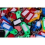 Zawieszki na klucze Q-CONNECT, 50x22mm, 100 szt., mix kolorów, Szafki na klucze, Wyposażenie biura