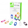 Key chains Q-CONNECT, 50×22mm, 100 szt., color mix