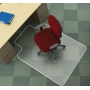 Mata pod krzesło Q-CONNECT,  na dywany,  122x91, 4cm,  kształt T