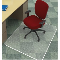 Mata pod krzesło na dywany 150x120cm prostokątna, Maty, Wyposażenie biura