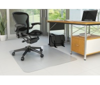 Mata pod krzesło Q-CONNECT, na podłogi twarde, 150x120cm, prostokątna, Maty, Wyposażenie biura