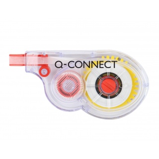 Korektor w taśmie Q-CONNECT, myszka, jednorazowy, 5mmx8m, Korektory, Artykuły do pisania i korygowania