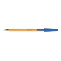 Długopis z wymiennym wkładem 0 4mm (linia) niebieski, Długopisy, Artykuły do pisania i korygowania