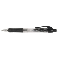 Długopis automatyczny Q-CONNECT 1, 0mm, czarny