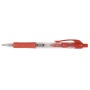 Długopis automatyczny Q-CONNECT 1, 0mm,  czerwony