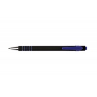 Długopis automatyczny Q-CONNECT LAMBDA, 0,7mm, niebieski, Długopisy, Artykuły do pisania i korygowania