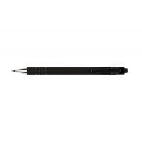 Ballpoint Pen, Retractable Q-CONNECT Lamda 0. 7mm, black