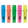 Zakreślacz fluorescencyjny 1-5mm (linia) 4szt. mix kolorów, Textmarkery, Artykuły do pisania i korygowania