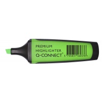 Highlighter Premium 2-5mm (line) rubberised grip green