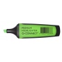 Highlighter Premium 2-5mm (line) rubberised grip green