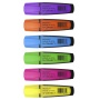 Zakreślacz fluor. Premium 2-5mm (linia) 6szt. mix kolorów, Textmarkery, Artykuły do pisania i korygowania