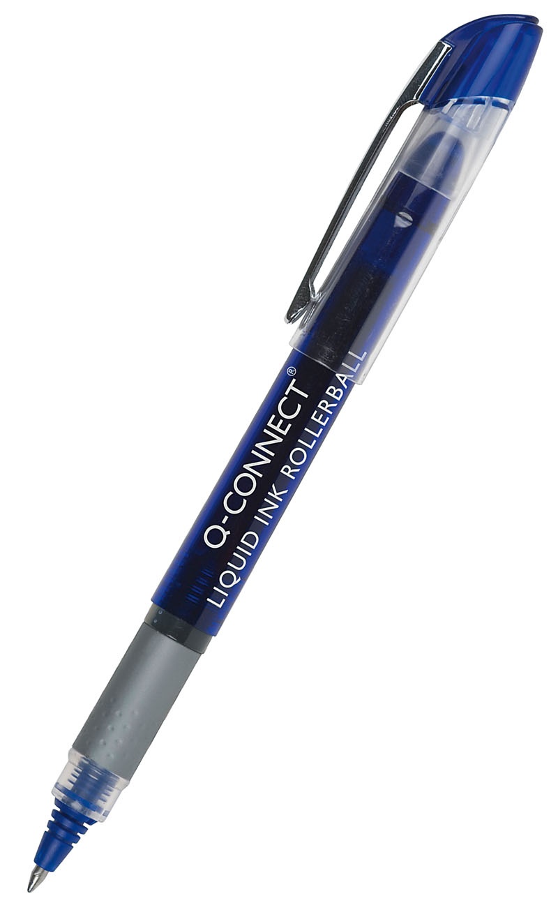 Cienkopis kulkowy Q-CONNECT 0,5mm (linia), niebieski