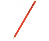Ołówek drewniany Q-CONNECT HB, lakierowany, czerwony, Ołówki, Artykuły do pisania i korygowania