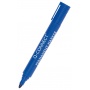 Marker permanentny okrągły 1 5-3mm (linia) niebieski, Markery, Artykuły do pisania i korygowania