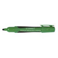 Permanent Marker Premium rubber handle round 2-3mm (line) green