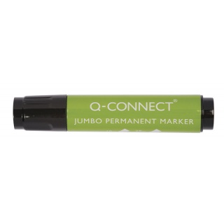 Marker przemysłowy Q-CONNECT Jumbo, ścięty, 2-20mm (linia), czarny, Markery, Artykuły do pisania i korygowania
