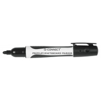 Whiteboard Marker Premium rubber handle round 2-3mm (line) black