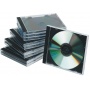 Pudełko na płytę CD/DVD Q-CONNECT,  standard,  10szt.,  przeźroczyste