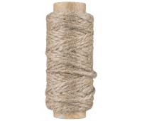 Szpagat jutowy Q-CONNECT, 30g, 15m, brązowy, Sznurki, Koperty i akcesoria do wysyłek