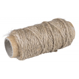 Szpagat jutowy Q-CONNECT, 30g, 15m, brązowy, Sznurki, Koperty i akcesoria do wysyłek