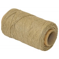 Linen Thread Q-CONNECT, waxed, 100g, 120m, brown, Strings, Envelopes and shipment accessories