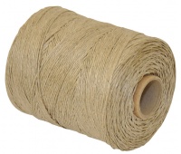 Linen Thread Q-CONNECT, waxed, 250g, 250m, brown, Strings, Envelopes and shipment accessories