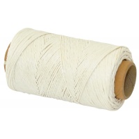 Linen Thread Q-CONNECT enhanced, waxed, 100g, 125m, white