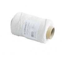 Cotton Thread Q-CONNECT, waxed, 100g, 80m, grey