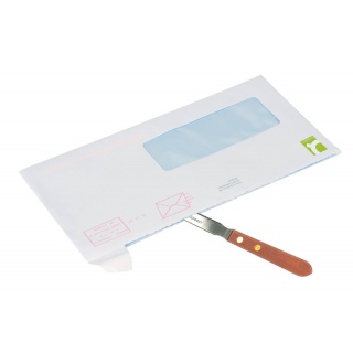 Nóż do kopert Q-CONNECT, 220mm, buk/srebrny, Noże, Koperty i akcesoria do wysyłek