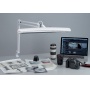Lampka profesjonalna na biurko Atelier 3x14W mocowana zaciskiem biała, Lampki, Urządzenia i maszyny biurowe