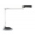 Lampka energooszczędna na biurko MAULoffice, 20W, mocowana zaciskiem, srebrno-czarna