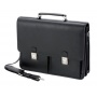 Briefcase Veneto eco leather 417x315x150mm black