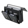 Briefcase Veneto leather 417x315x150mm black