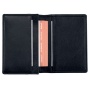 Business Card Album leather for 30 cards black