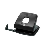 Hole Punch SAX 418, capacity up to 25 sheets, black