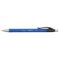 Długopis automatyczny RBR 0 7mm niebieski, Długopisy, Artykuły do pisania i korygowania